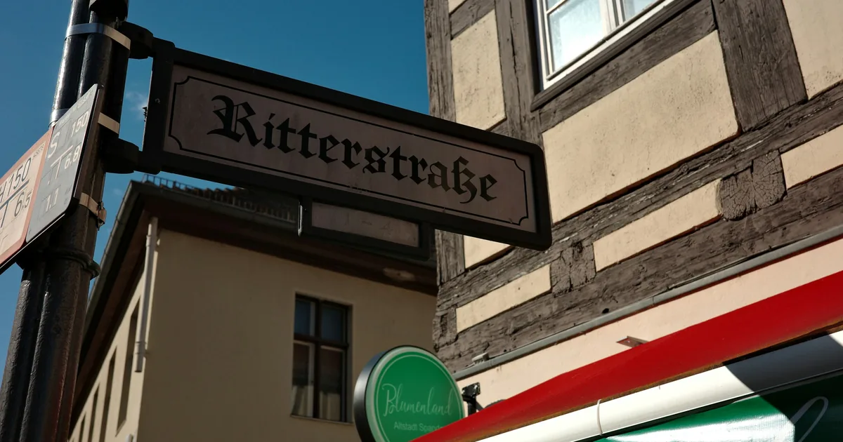 Historic streets of Berlin-Schöneberg